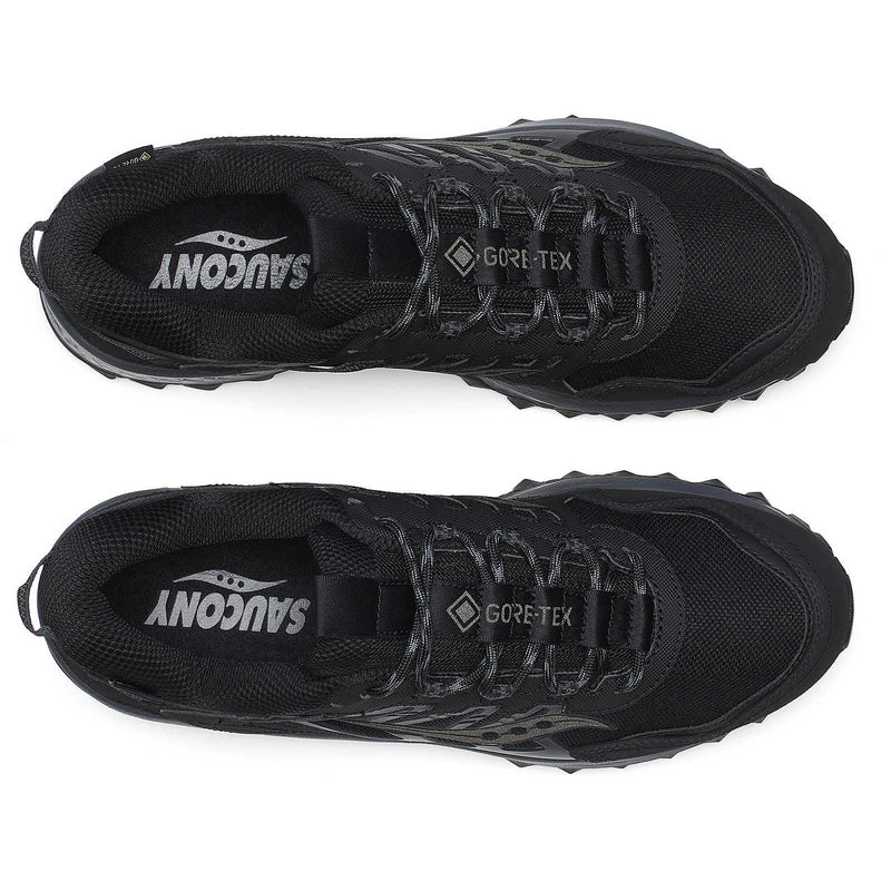 Saucony Grid Peak Black Trainers