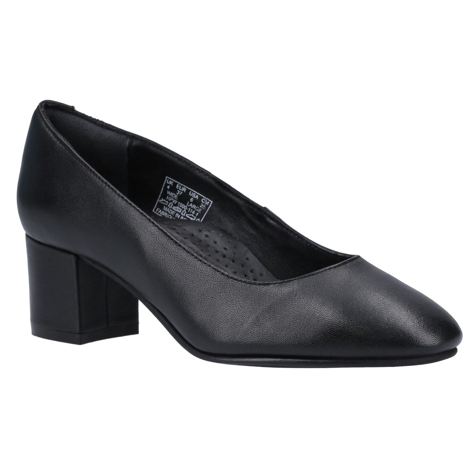 Hush puppies black heels store