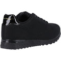 Hush Puppies Katrina Textile Women's Black Trainers