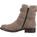 Hush Puppies Piper Leather Women's Taupe Boots