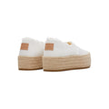 TOMS Valencia 100% Cotton Women's White Espadrilles