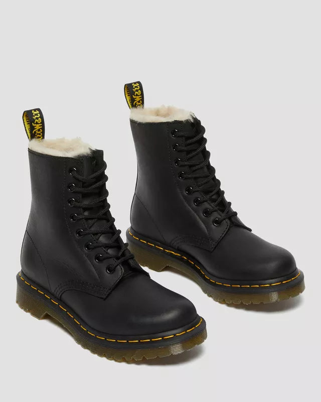 Dr martens pascal fur lined on sale