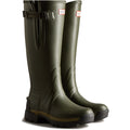 Hunter Womens  Dark Green  WFT2201RNP-DOV Balmoral Adjustable Neoprene Lined Wellington Boots