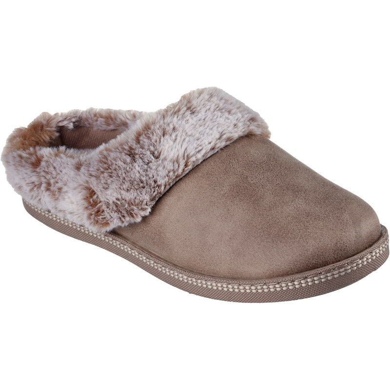 Skechers Womens Cozy Campfire Lovely Life 167625-TPE Taupe Slip On Shoe