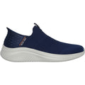 Skechers Mens Ultra Flex 3.0 Smooth Step 232450-NVY Navy Slip On Shoe