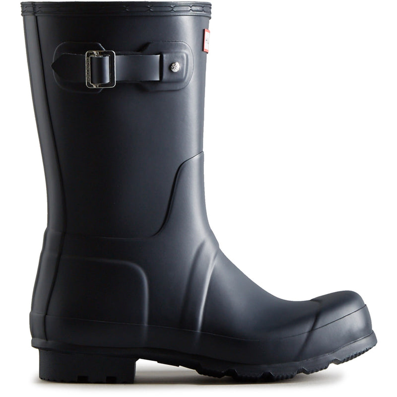 Hunter Mens Navy MFS9000RMA-NVY Original Short Wellington Boots