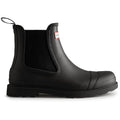 Hunter Mens Black MFS9016RMA-BLK Commando Chelsea Boots