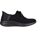 Skechers Womens Ultra Flex 3.0 Brilliant Path 149710-BBK Black Slip On Shoe