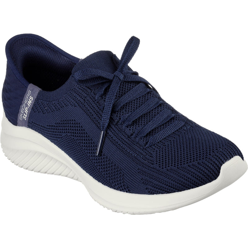 Skechers Womens Ultra Flex 3.0 Brilliant Path 149710-NVY Navy Slip On Shoe