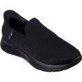 Skechers Mens Go Walk Flex No Hands 216491-BBK Black Slip On Shoe