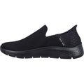 Skechers Mens Go Walk Flex No Hands 216491-BBK Black Slip On Shoe