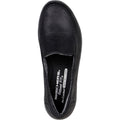 Skechers Womens Reggae Fest 2.0 Textbook 158385-BLK Black Slip On Shoe