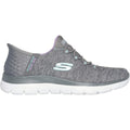 Skechers Womens Summits Dazzling Haze 149937-GYMT Grey/Multi Slip On Shoe