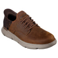 Skechers Mens Garza Gervin 205046-CDB Dark Brown Lace Up Shoe