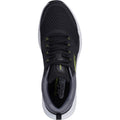 Skechers Mens Vapor Foam 232628-BKLM Black/Lime Lace Up Shoe