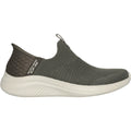 Skechers Womens Ultra Flex 3.0 - Cozy Streak 149708-OLV Olive Slip On Shoe