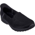 Skechers Womens Reggae Fest 2.0 - Guiding 158698-BBK Black Slip On Shoe