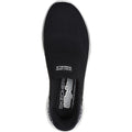 Skechers Womens GO WALK 7 - Mia 125231-BKW Black/White Slip On Shoe