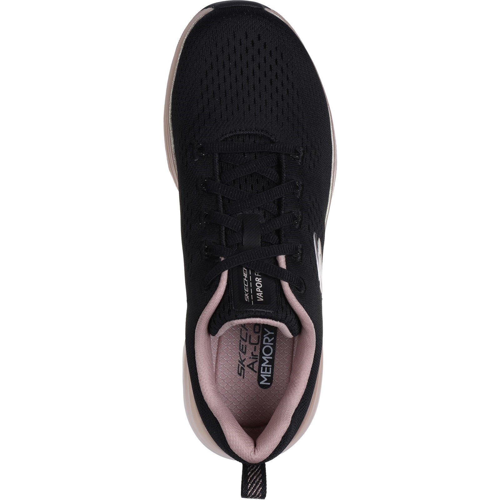 Skechers Womens Vapor Foam Midnight Glimmer 150025 BKRG Black Rose G Tower London