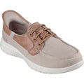 Skechers Womens On-the-GO Flex - Palmilla 136536-TPE Taupe Slip On Shoe