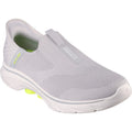 Skechers Mens Skechers Slip-ins: GO WALK 7 - Easy On 2 216641-GYYL Grey/Yellow Slip On Shoe