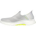 Skechers Mens Skechers Slip-ins: GO WALK 7 - Easy On 2 216641-GYYL Grey/Yellow Slip On Shoe