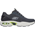 Skechers Mens Skech-Air Ventura 232655-CCLM Charcoal/Lime Lace Up Shoe