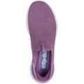 Skechers Womens Ultra Flex 3.0 Easy Win 150450-PUR Purple Slip On Shoe