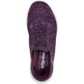 Skechers Womens Relaxed Fit Sport 150354-DKPR Dark Purple Slip On Shoe