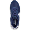 Skechers Womens Skech-Air Court Air Wave 150076-NVMT Navy/Multi Lace Up Shoe