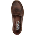 Skechers Womens Reggae Fest 2.0 Classically 158699-CHOC Chocolate Slip On Shoe