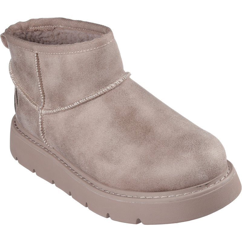 Skechers Womens Keepsakes Lite Snow Bird 169018-TPE Taupe Slip On Shoe