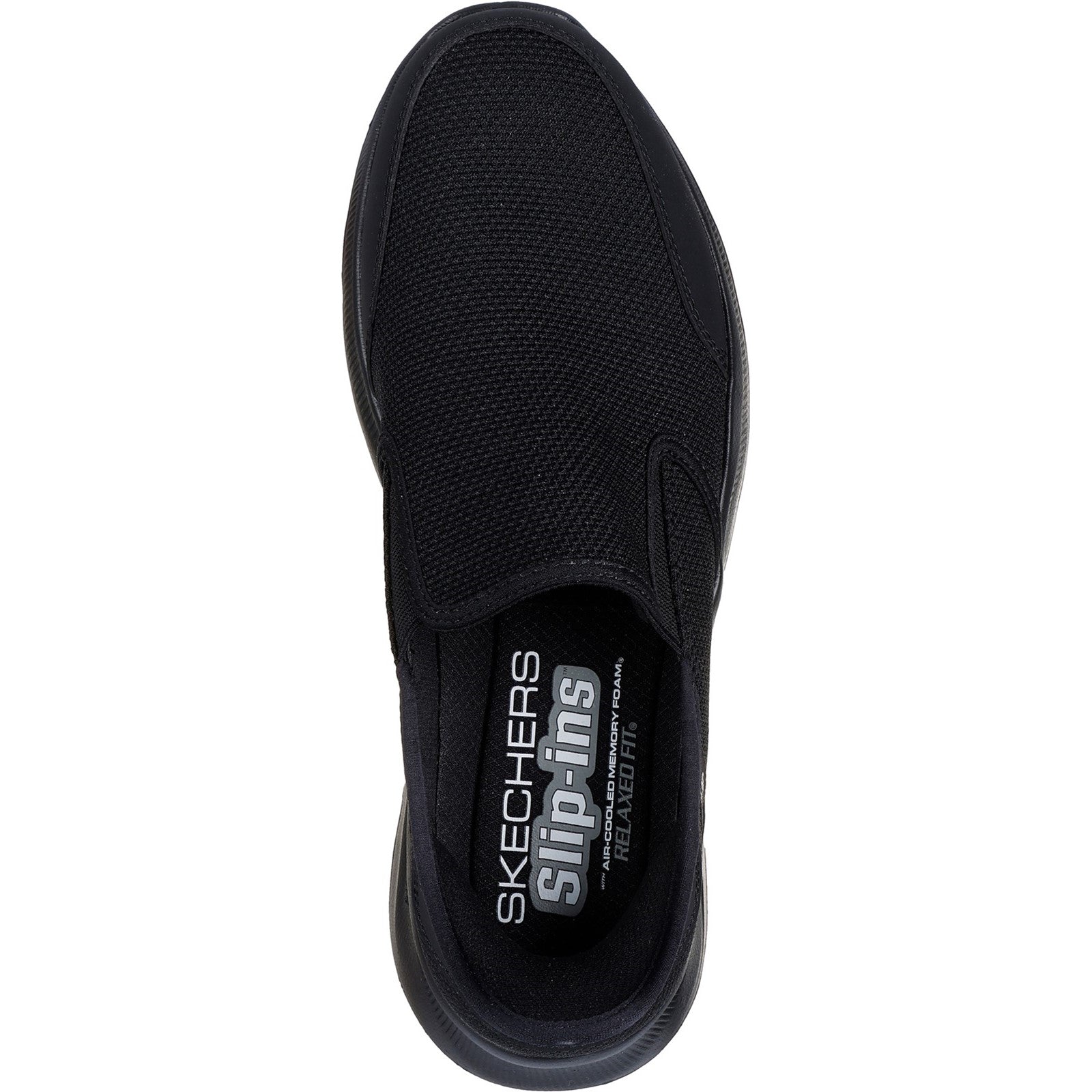 Skechers Mens Equalizer 5.0 Drayze 232926 BBK Black Slip On Shoe Tower London