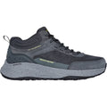 Skechers Mens Bounder Rse 232961-CCLM Charcoal/Lime Lace Up Shoe