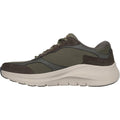 Skechers Mens Arch Fit 2.0 The Keep 232702-OLV Olive Lace Up Shoe