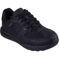 Skechers Mens Netson Gander 205236-BBK Black Lace Up Shoe