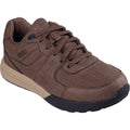 Skechers Mens Netson Gander 205236-BRN Brown Lace Up Shoe