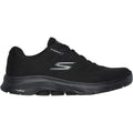 Skechers Mens GO WALK 7 Avalo 2 216639-BBK Black Lace Up Shoe