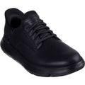 Skechers Mens Garza Gervin 205046W-BBK  Wide Fit Black Lace Up Shoe