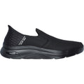 Skechers Mens GO WALK Arch Fit 2.0 216600WW-BBK Black Lace Up Shoe