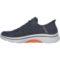 Skechers Mens Arch Fit 2.0 Simplicity 2 216602WW-CCOR Charcoal/Orange Lace Up Shoe