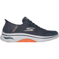 Skechers Mens Arch Fit 2.0 Simplicity 2 216602WW-CCOR Charcoal/Orange Lace Up Shoe