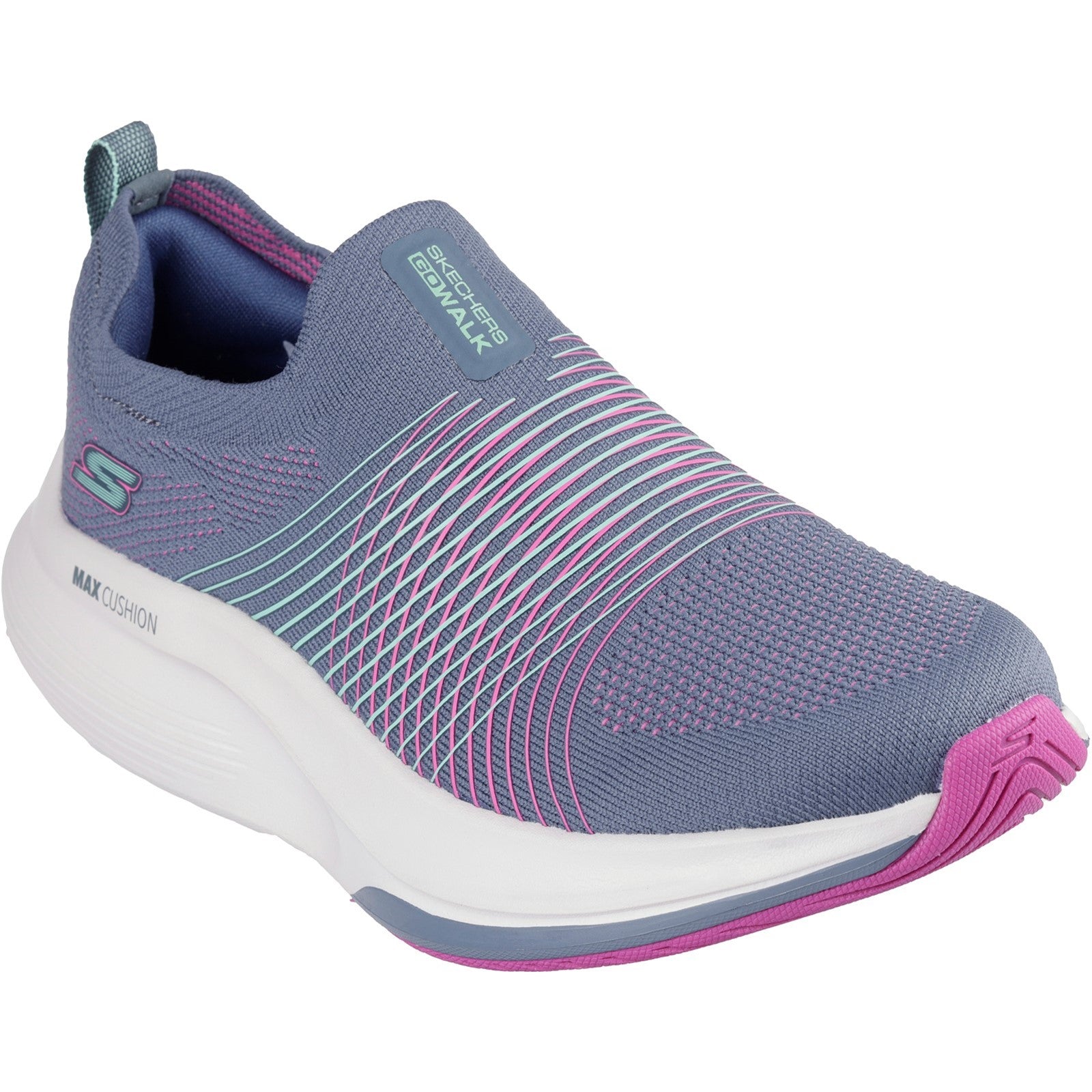 Skechers goga max womens purple on sale