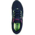 Skechers Womens GO RUN Consistent 2.0 Advantage 128606-NVMT Navy/Multi Lace Up Shoe