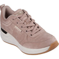 Skechers Womens Billion 2 Prissy N Plush 177349-TPE Taupe Lace Up Shoe