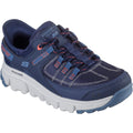 Skechers Womens Summits AT 180147-NVCL Navy/Coral Lace Up Shoe