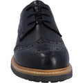 Hunter Mens Black HFRMGB0040515-BLK Cawdor Brogue Gibson Shoes