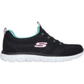 Skechers Womens Summits New Nature 150120-BKMT Black/Multi Slip On Shoe