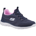 Skechers Womens Summits New Nature 150120-NVPK Navy/Pink Slip On Shoe