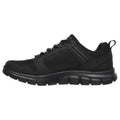 Skechers Mens Track Knockhill 232001-BBK Black Lace Up Shoe